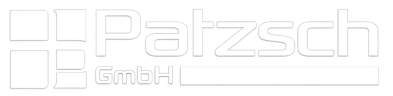 Patzsch GmbH logo weiß